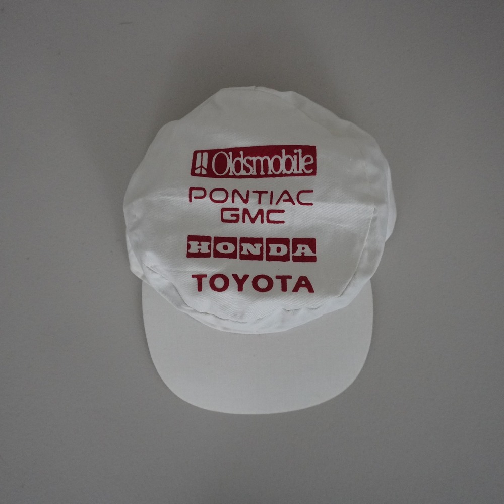 Vintage KC Painter Cap Unisex OSFA White Automotive Multi-Brand Graphic